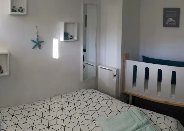 Apartament T1bis Centre D'arcachon Avec Balcon *