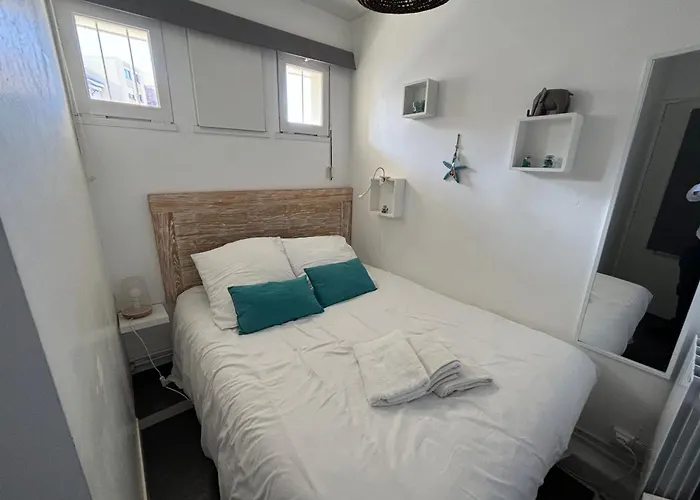 T1bis Centre D'arcachon Avec Balcon Lägenhet *